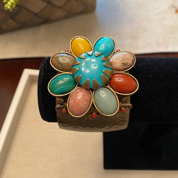Jewelry - Beautiful Stone Cuff Bracelet